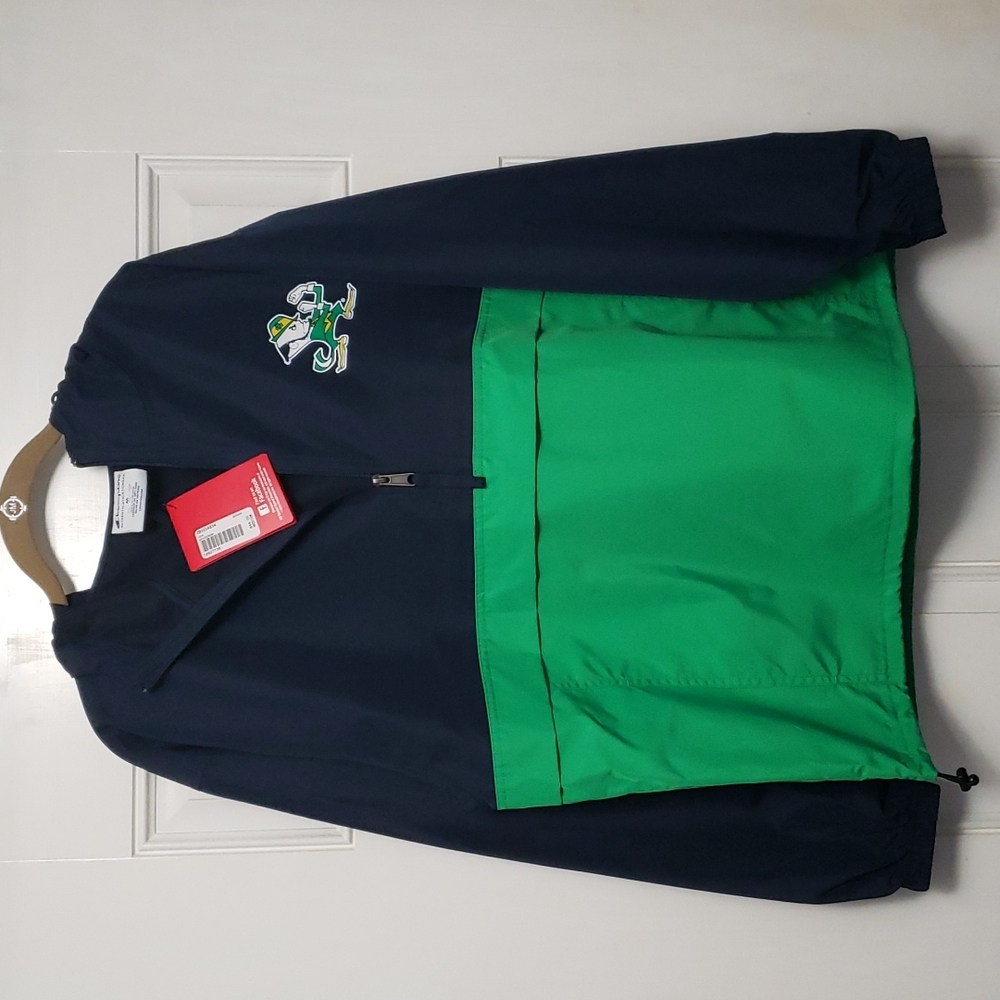 Notre Dame Pullover Champion Packable Jacket